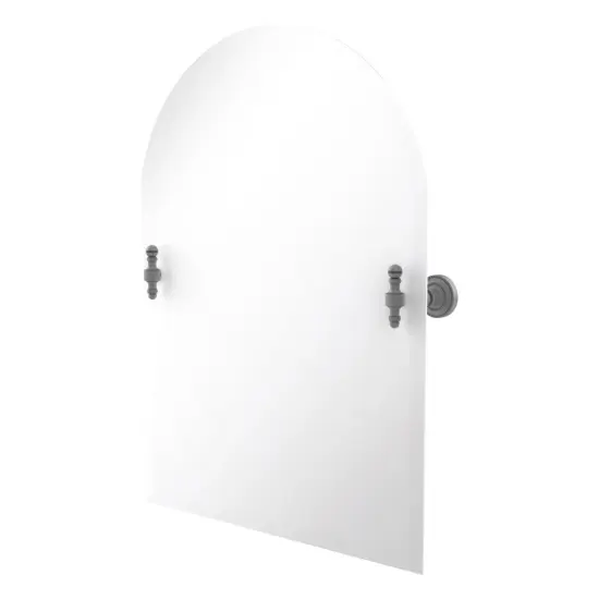 Frameless Arched Top Tilt Mirror With Beveled Edge - Rd-94-Gym {1}