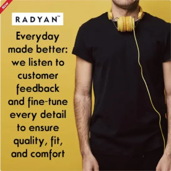 Short Sleeve Crewneck T-Shirts For Adult | RADYAN&reg; Pacific blue {5}