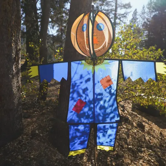 In the Breeze Scarecrow Ground Ball Spinner, Autumn Wind Spinner, 2498 {2}