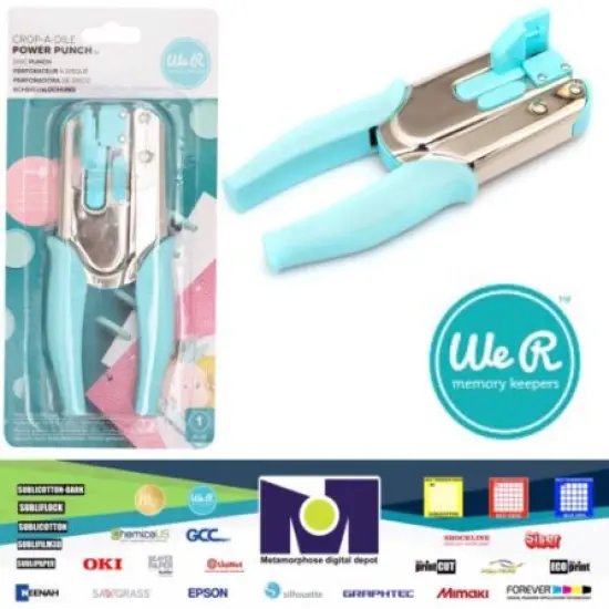 We R Memory Keepers TOOL - WR - CROP-A-DILE - DISC POWER PUNCH - 661367 by American Crafts {1}