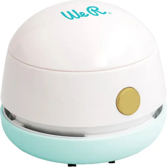 We R Glitter Mini-Vac-White/ Blue {2}
