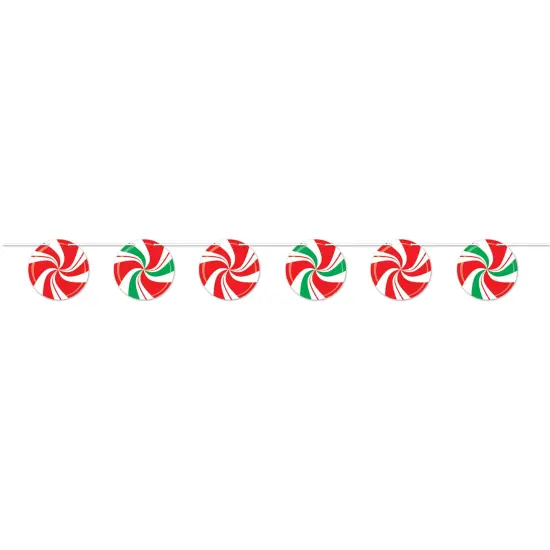 Peppermint Streamer, (Pack of 12) {1}