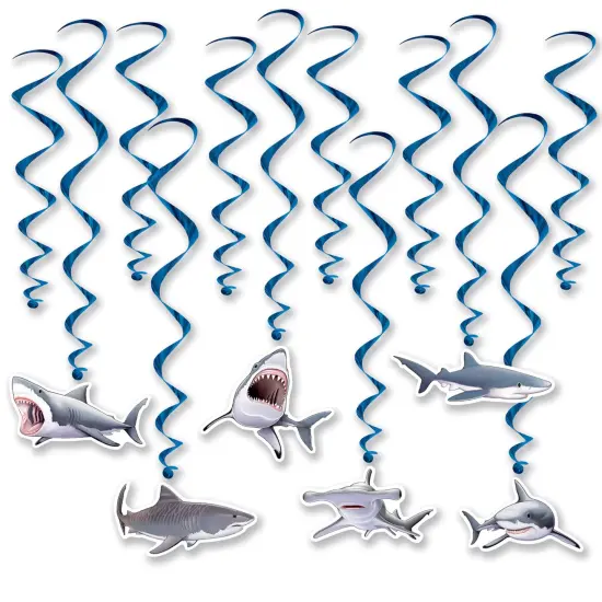 Shark Whirls, (Pack Of 6) {1}