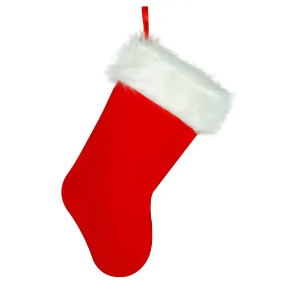 Plush Christmas Stocking (Pack of 12) {1}