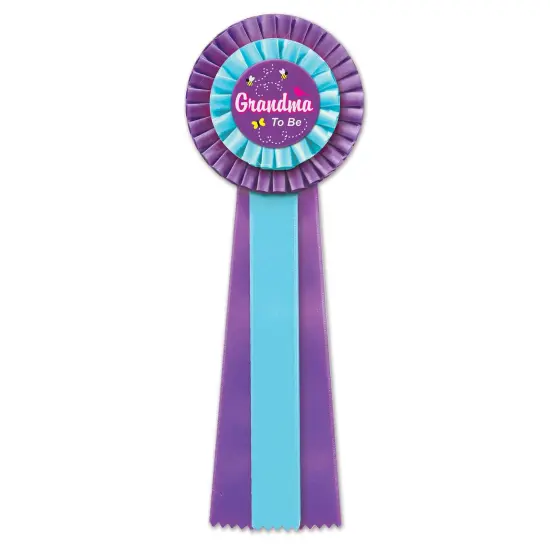 Grandma To Be Deluxe Rosette (Pack of 3) {1}