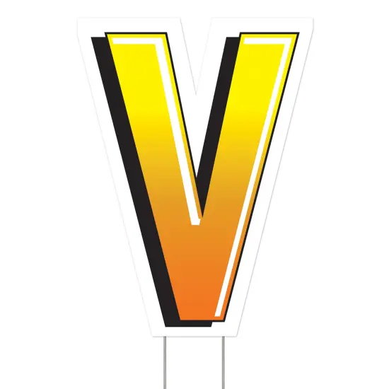 PlasticVYard Sign, (Pack Of 3) {1}