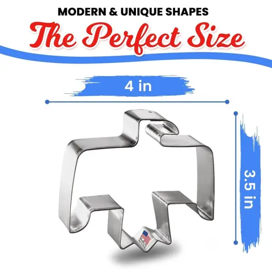 Thunderbird Cookie Cutter 4 in, CookieCutter.com, Tin Plated Steel, Handmade in the USA {2}