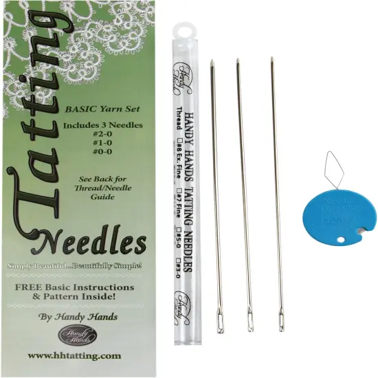 Handy Hands Tatting Needle For Yarn-Set Of 3 {2}