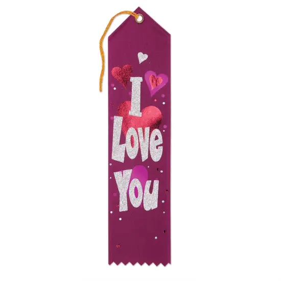 I Love You Award Ribbon (Pack of 6) {1}