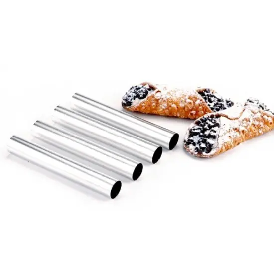Norpro 5.75" Stainless Steel Cannoli Pastry Forms Set {5}