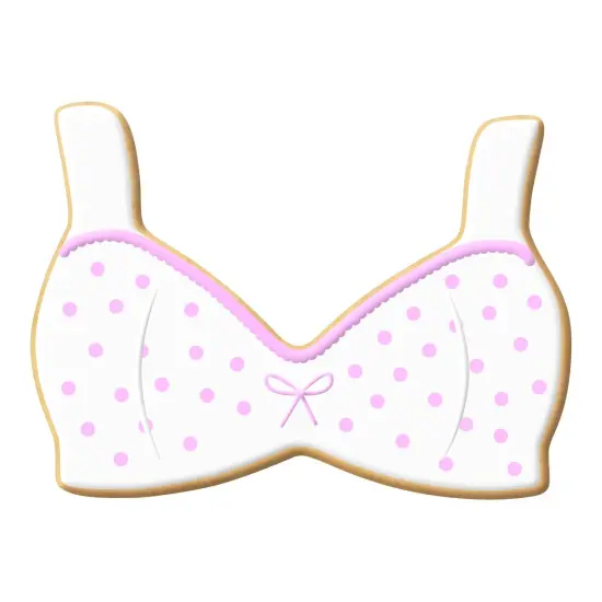 Bikini Top Cookie Cutter 3.75 in, CookieCutter.com, Tin Plated Steel, Handmade in the USA {5}