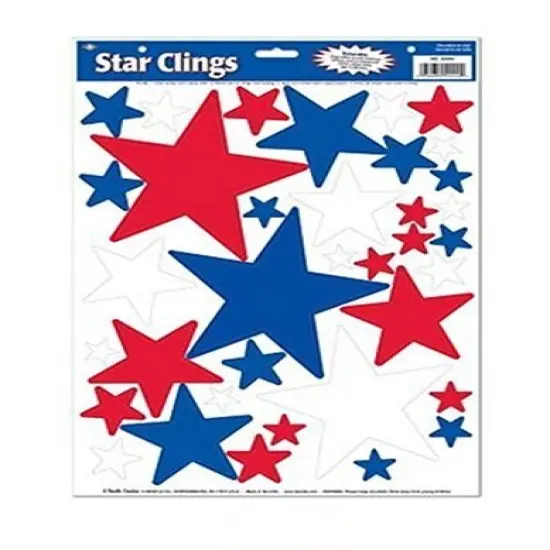 Star Clings (Pack of 12) {1}
