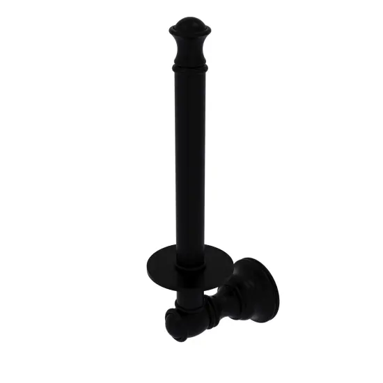 Carolina Collection Upright Toilet Paper Holder - Matte Black {1}