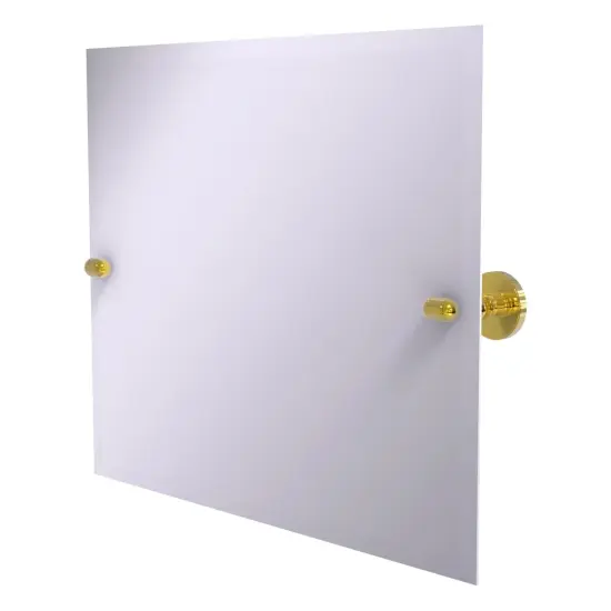 Frameless Landscape Rectangular Tilt Mirror With Beveled Edge - Ta-93-Pb {1}