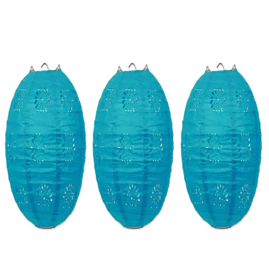 Lace Paper Lanterns (Pack of 6) {1}