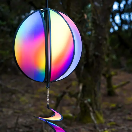 In the Breeze 11-inch Jewel Hanging Ball Spinner, Wind Spinner, 2488 {3}