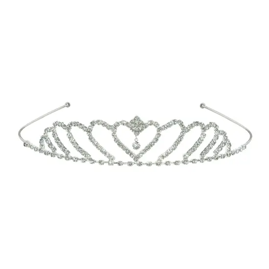 Royal Rhinestone Tiara, (Pack of 6) {1}