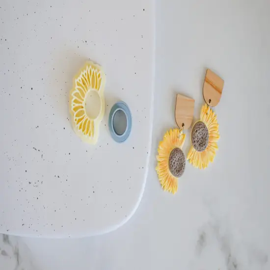 Sunflower Polymer Clay Cutter Set by Hello Cutters {2}