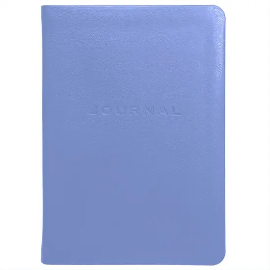 Travel Journal by Gallery Leather - 7"x5" Metal Kid Periwinkle {1}