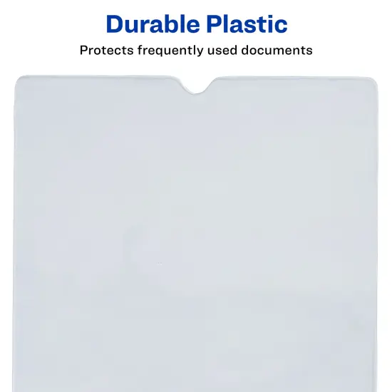 Avery File Envelopes, 9" x 12" Travel Document Organizer, Holds up to 60 Sheet, 10 Vinyl Envelopes (74804) Clear {5}