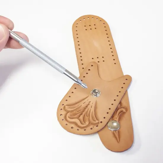 Realeather(R) Crafts 20L Snap Setter Kit-Nickel {2}