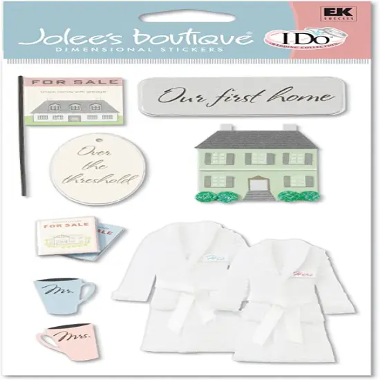 Jolee's Boutique Our New Home Dimensional Stickers {1}