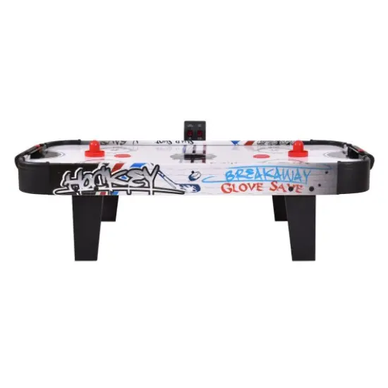 42 Inch Air Powered Hockey Table Top Scoring 2 Pushers {3}