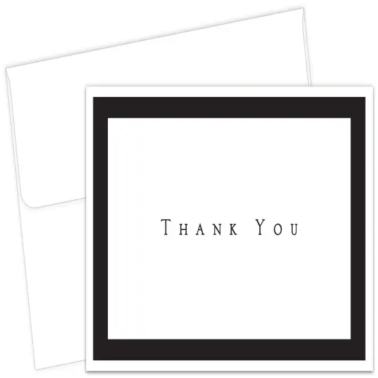 Great Papers! Tuxedo Thank You Note Card, 4.875" x 3.375" (folded), 50 cards/50 envelopes {1}