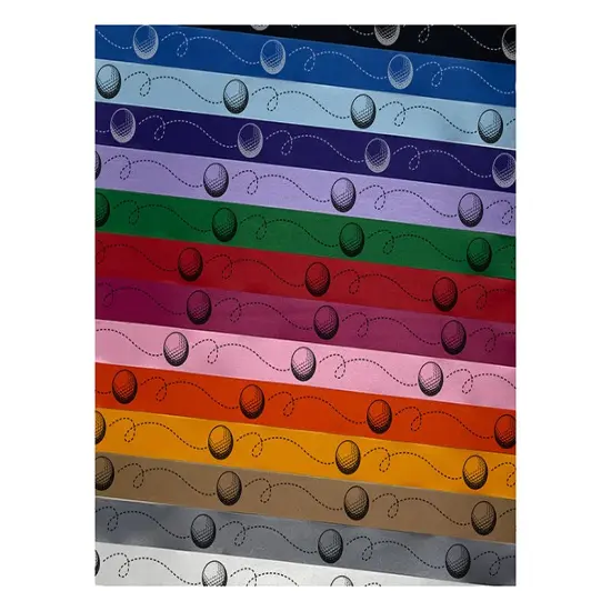 Flying Golf Ball Golf Golfing Satin Ribbon for Bows Gift Wrapping - 1" - 3 Yards Purple Ribbon {1}