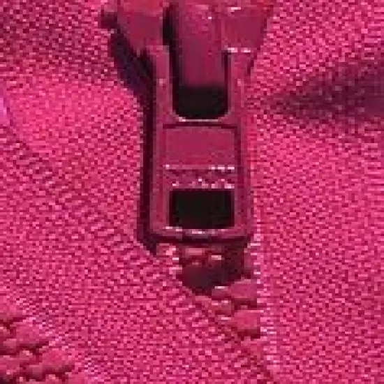 24" Vislon Zipper ~ YKK #5 Molded Plastic Sport Zipper ~ Separating - 261 Sassy Pink (1 Zipper/ Pack) {1}