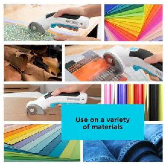 BLACK+DECKER 4V MAX Rotary Cutter, Cordless, USB Rechargeable (BCRC115FF) {3}