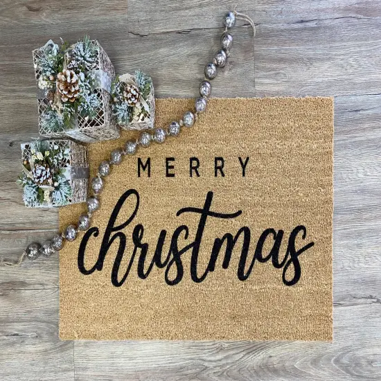 Classic Christmas Doormat {6}