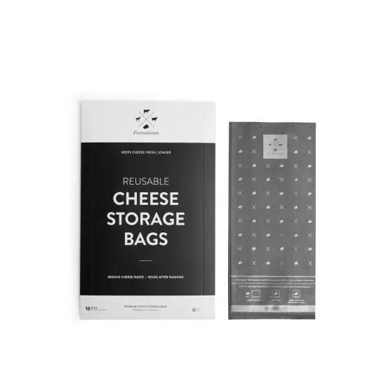 Reusable Premium Cheese Storage Bags, Pack-10 {1}