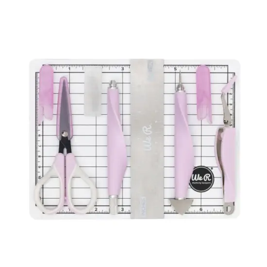 We R Memory Keepers Hand Tools Mini Tool Kit Lilac 60000583 by American Crafts {4}