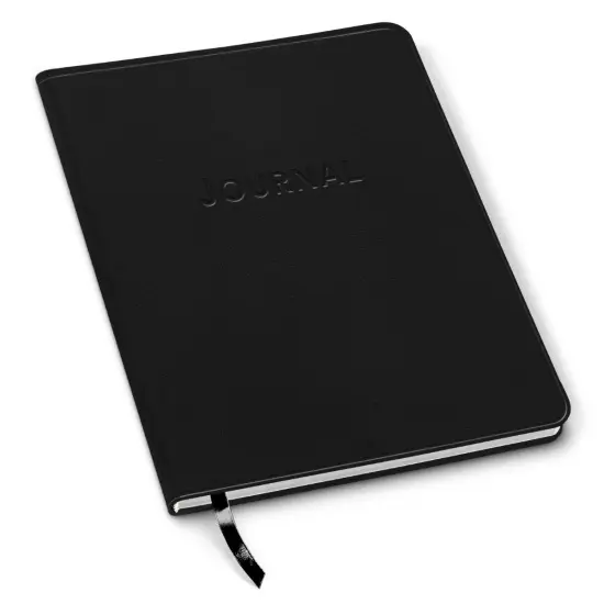 Large Journal by Harbor - 9.75"x7.5" Cambridge Black {1}