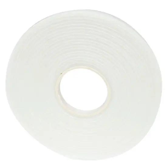 Sticky Thumb Double-Sided Foam Tape 3.94 Yards-White, 1/2"X1mm - 1 Roll 60000310 {2}