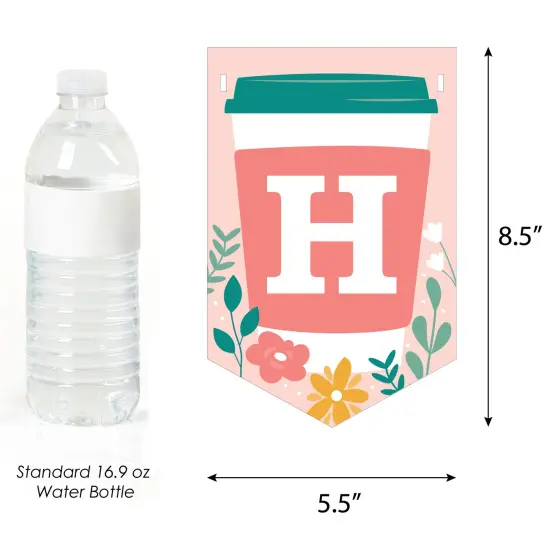 Big Dot of Happiness Female Best Boss Ever - Women Boss's Day Bunting Banner - Party Decorations - Happy Boss's Day {4}