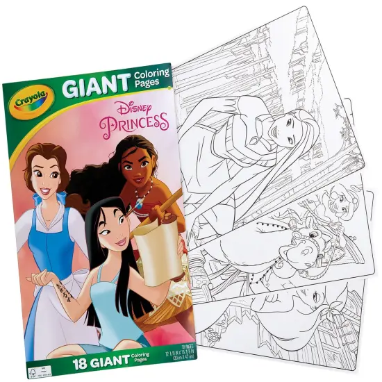 Crayola Giant Coloring Pages 12.75"X19.5"-Princess {2}