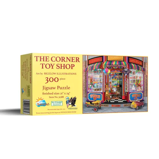 Sunsout The Corner Toy Shop 300 pc Jigsaw Puzzle 31588 {2}