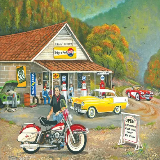 Sunsout Fillin' Station 1000 pc Jigsaw Puzzle 22170 {1}