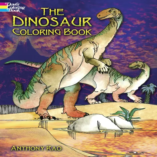 The Dinosaur Coloring Book-Softcover {1}