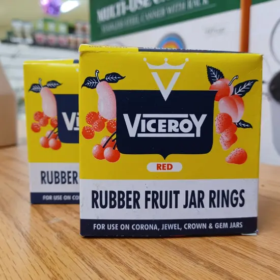 Viceroy Rubber & Plastics Standard Old-Style Canning Jar Rubbers - No Tab (24 pk) {4}