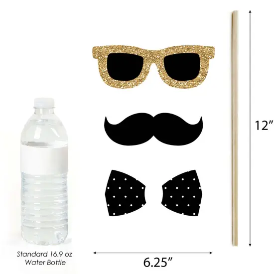 Big Dot of Happiness Happy Retirement - Retirement Party Photo Booth Props Kit - 20 Count {6}