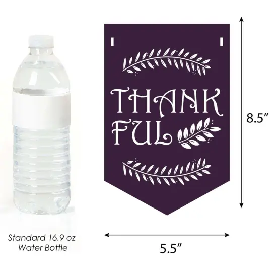 Big Dot of Happiness Friends Thanksgiving Feast - Friendsgiving Party Bunting Banner - Party Decorations - Happy Friends Giving {3}