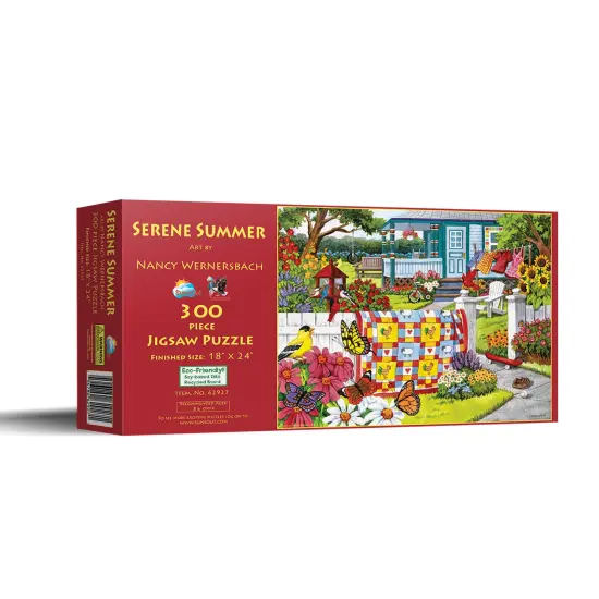 Sunsout Serene Summer 300 pc Jigsaw Puzzle 62927 {3}