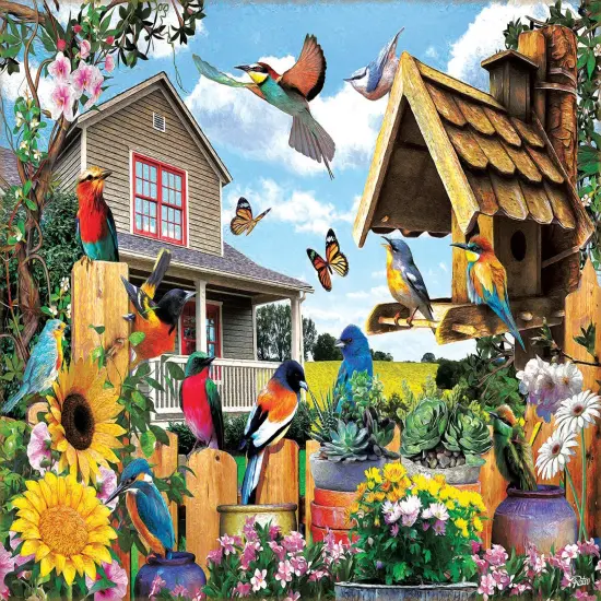Sunsout Gathering for Summer 1000 pc Jigsaw Puzzle 42237 {1}