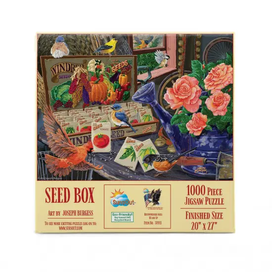 Sunsout Seed Box 1000 pc Jigsaw Puzzle 38911 {4}