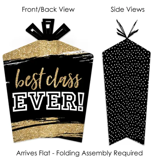 Big Dot of Happiness Reunited - Table Decorations - School Class Reunion Party Fold and Flare Centerpieces - 10 Count {3}