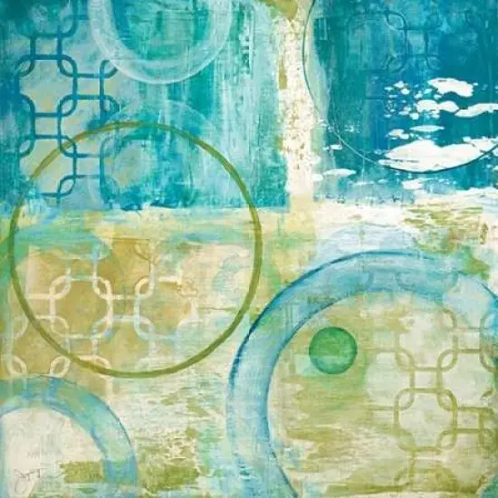 Teal Aire II Poster Print by Tava Studios - Item # VARPDX17756 {1}