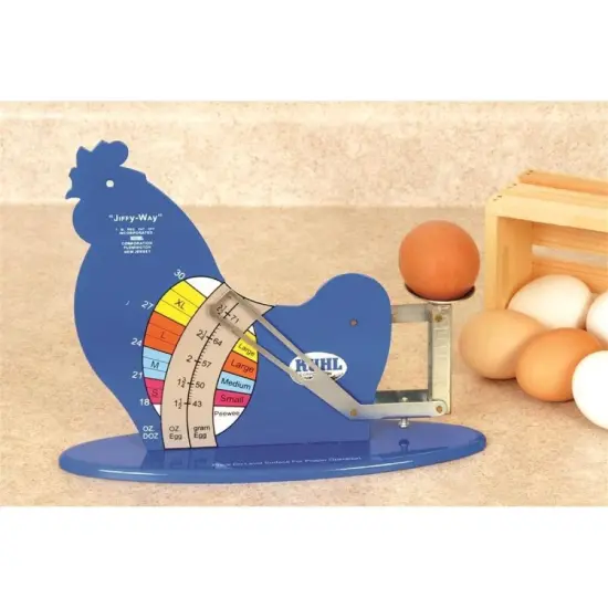 Kuhl JIFFY-III-12 Jiffy Way Gravity Poultry Egg Grading Scale Ounce and Gram {5}
